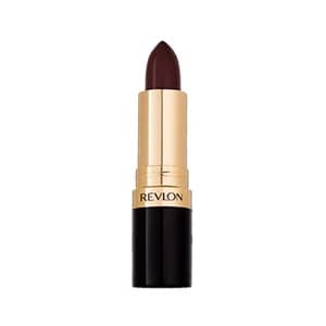 REVLON Super lustrous tono 477 Black cherry Barra de labios de textura sedosa y acabado satinado.