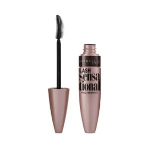 MAYBELLINE Lash sensational Tono 001 negro Máscara de pestañas efecto volumen.
