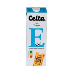 CELTA Leche entera de vaca con bienestar animal garantizado 1.5 l.