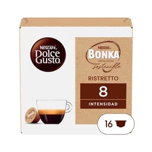 DOLCE GUSTO Café en cápsulas espresso bonka I8, 16 uds.