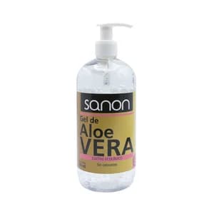 SANON Gel de aloe vera sin colorantes y procedente de cultivo ecológico SANON 500 ml.