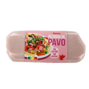 AUCHAN Pechuga de pavo cocida 400 g. Producto Alcampo