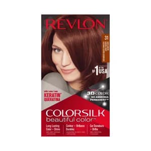 REVLON Colorsilk Tinte de pelo tono 031 Castaño oscuro.
