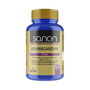SANON Ashwagandha, vitamina C y zinc 90 uds.