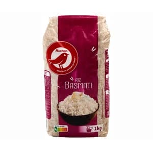 PRODUCTO ALCAMPO Arroz basmati PRODUCTO ALCAMPO paquete de 1 kg.