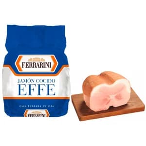 FERRARINI Jamón cocido Effe al corte.