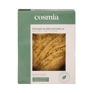 COSMIA Esponja de mar 100% natural, para pieles sensibles.