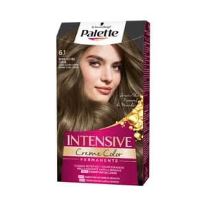 PALETTE Tinte de pelo permanente tono 6.1 rubio oscuro ceniza PALETTE Intensive creme color.