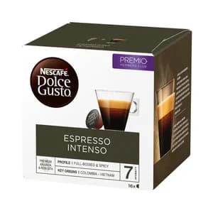 DOLCE GUSTO Café en cápsulas espreso intenso I7, 16 uds.