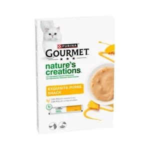 PURINA GOURMET Snack gatos con pollo 5 x 10 g.