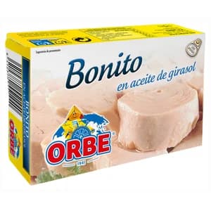 ORBE Bonito en aceite de girasol 72 gr.