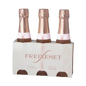 FREIXENET Cava premiun rosado, método tradicional benjamin 3 x 20 cl.
