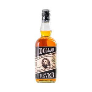 DOLLAR FEVER Bourbon whiskey elaborado en España botella 70 cl.