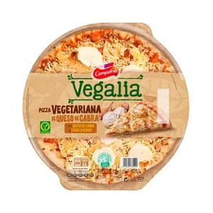 CAMPOFRÍO Pizza vegetariana con queso de cabra y cebolla asada CAMPOFRÍO Vegalia 360 g.