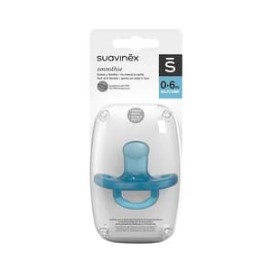 SUAVINEX Smoothie Chupete de silicona con tetina anatómica, de 0 a 6 meses.