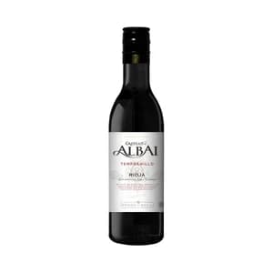 CASTILLO DE ALBAI Vino tinto con D.O. Ca. Rioja botella 18.7 cl.