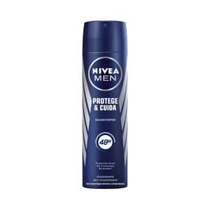 NIVEA Men protege & cuida Desodorante en spray para hombre, antitranspirante hasta 48 horas 200 ml.