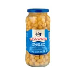 LA COCHURA Garbanzo cocido LA COCHURA frasco de 400 g.