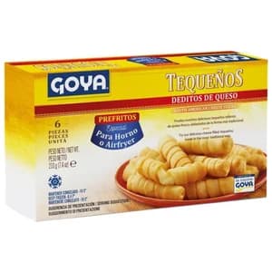 GOYA Tequeños rellenos de queso fresco, prefritos y congelados 6 uds.
