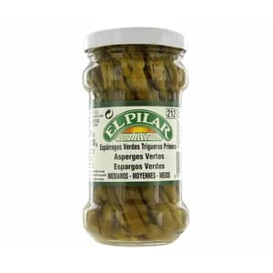EL PILAR Espárragos trigueros frasco de 110 g.