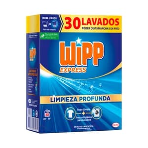 WIPP EXPRESS Detergente en polvo para una limpieza profunda 30 lavados