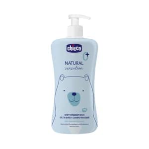 CHICCO Nautal sensation Gel de baño y champú para bebe desde 0 meses 500 ml.