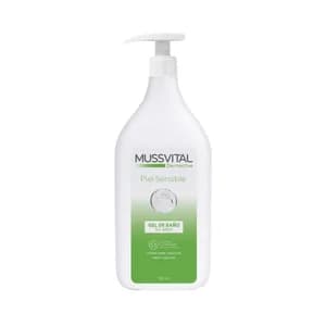 MUSSVITAL Dermactive Gel de baño sin jabón para pieles sensibles 750 ml.