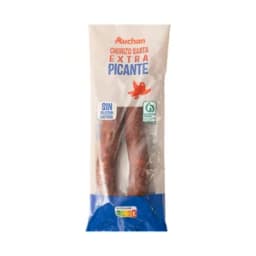 AUCHAN Sarta de chorizo picante de categoria extra 280 g. Producto Alcampo