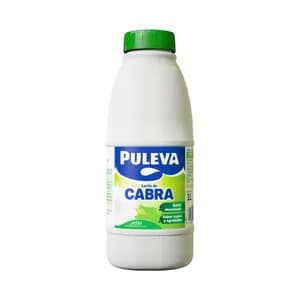 PULEVA Leche semidesnatada de cabra, de sabor suave y agradable 1 l.