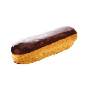 Éclairs de chocolate.