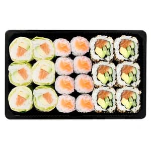 SUSHI GOURMET California, salmón y maki mixto, 20 uds, 320 g.