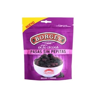 BORGES Pasas sin hueso de California 150g.