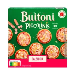 PICCOLINIS de salchichas frankfurt y queso de Buitoni 9 x 30 g.