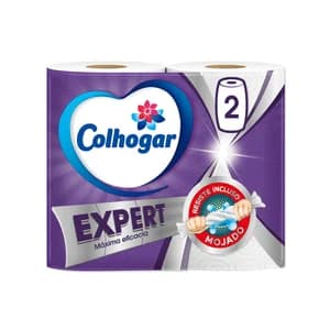 COLHOGAR Papel cocina Expert 2 = 3 rollos