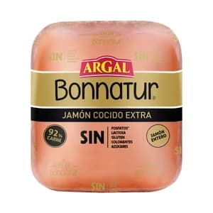 BONNATUR Jamón cocido sin fosfatos al corte.