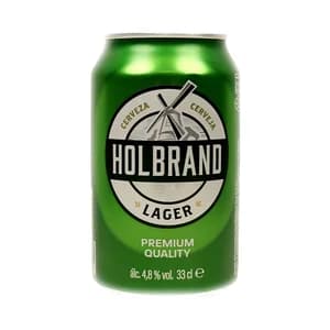 HOLBRAND Cerveza clásica lata 33 cl.