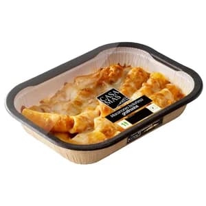 CASA MAS Macarrones boloñesa gratinados, listos para calentar y comer 290 g.