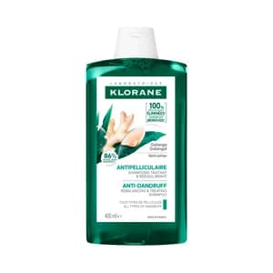 KLORANE Champú tratante, reequilibrante anticaspa con galanga 400 ml.