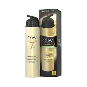 OLAY Crema hidratante y anti-edad con SPF 15, para pieles sensibles OLAY Total effects 7 en 1 50 ml.