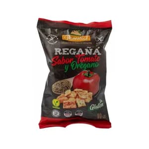 PANCELIAC Regañás sabor tomate y orégano 80 g.