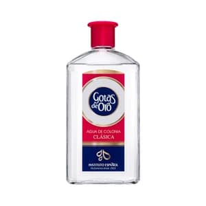 GOTAS DE ORO Agua de colonia clásica para toda la familia GOTAS DE ORO 600 ml.