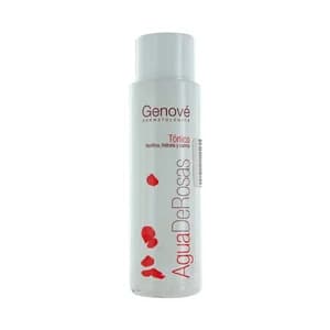 GENOVÉ Loción tónica con pétalos de rosas hidratante y calmante, GENOVÉ 500 ml.