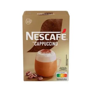 NESCAFÉ Café Cappuccino natural NESCAFÉ 10 uds. de 14 g.