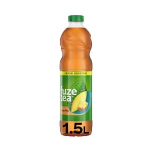 FUZE TEA Bebida te mango piña original botella 1,5 l.