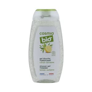 COSMIA Bio Gel tonificante para baño o ducha con extracto de Limón Verbena de origen ecológico 250 ml.