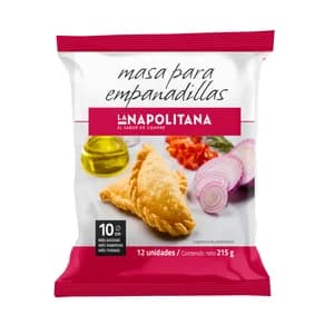 LA NAPOLITANA Masa de tamaño mediano para empanadillas 12 uds.