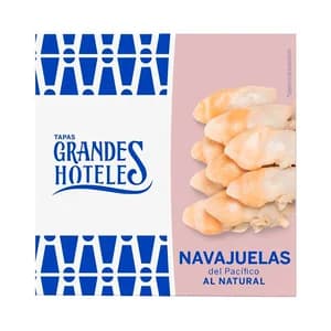 GRANDES HOTELES Navajuelas del Pacífico grandes - Lata de 63g.
