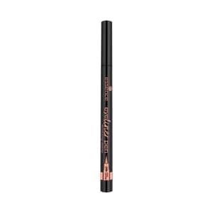 ESSENCE tono negro Delineador de ojos (eyeliner), de larga duración para acabados precisos botella de 75 cl.