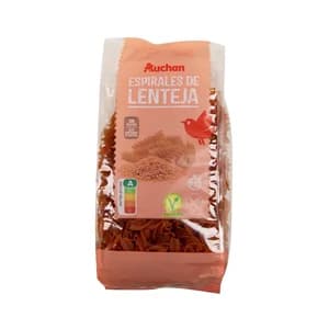 PRODUCTO ALCAMPO Espirales de lentejas PRODUCTO ALCAMPO 250 g.