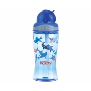 Taza antigoteo con pajita, 360 ml, NUBY.